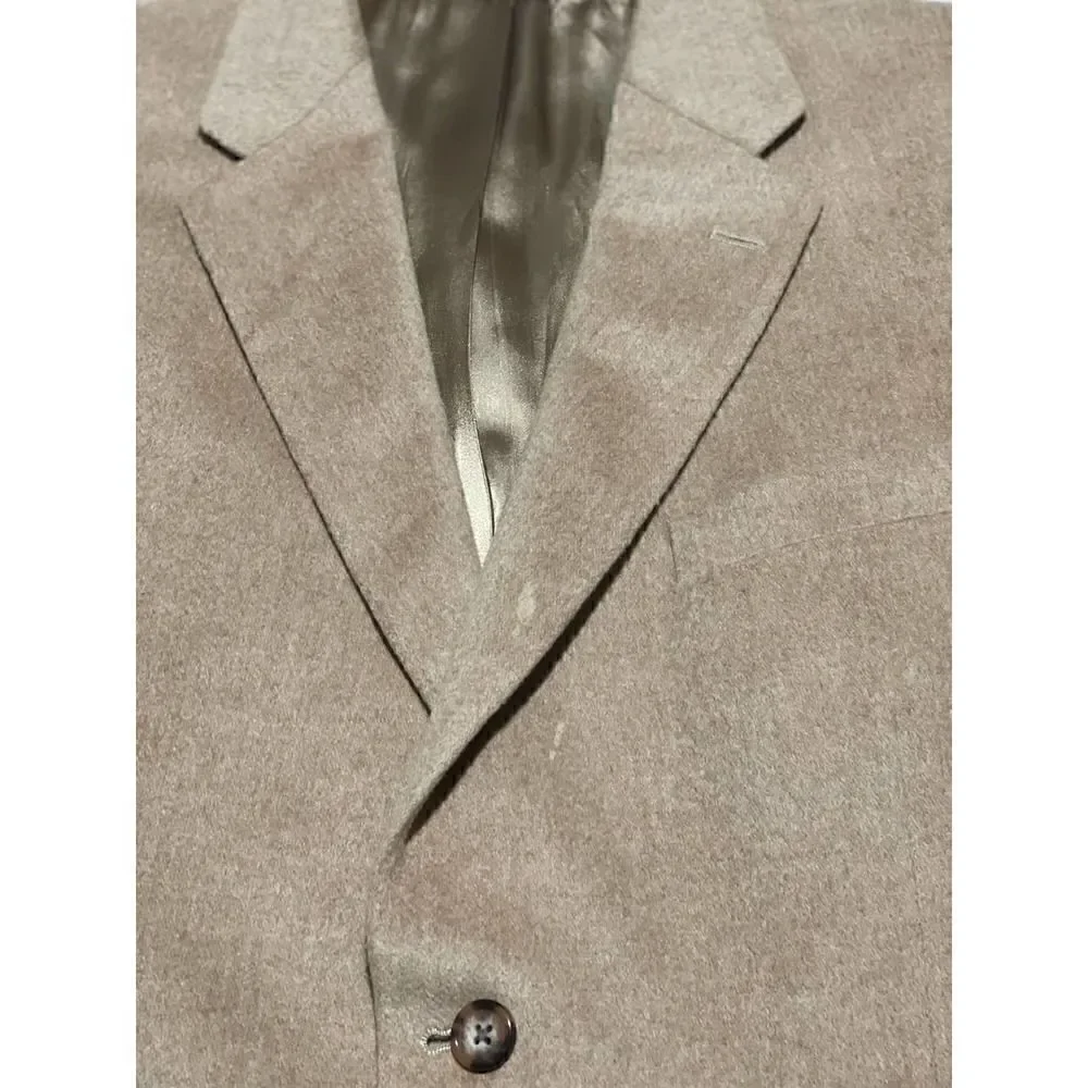 Camel hair 100% for Belk sport jacket blazer